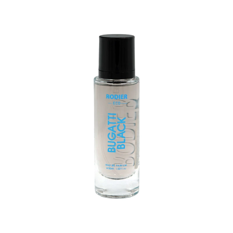 عطر جیبی مردانه رودیر مدل BUGATTI BLACK حجم 30 میلی لیتر