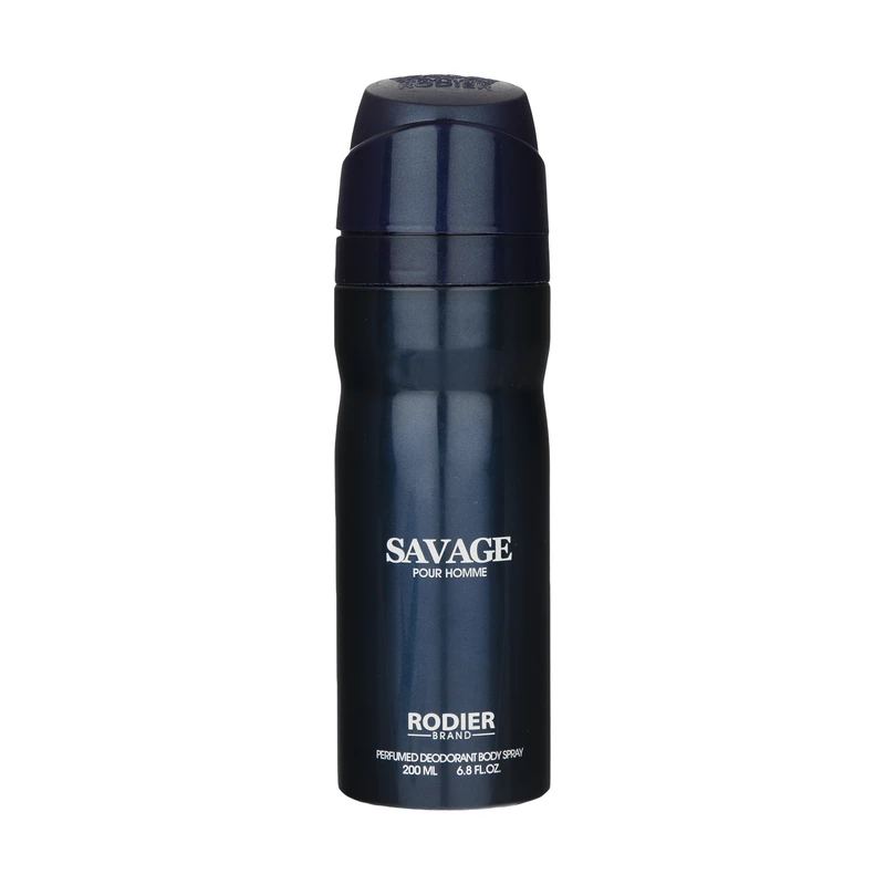 اسپری بدن مردانه رودیر مدل sAVAGE حجم 200 میلی لیتر
