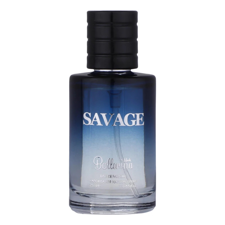 ادوپرفیوم مردانه بالرینا مدل SAVAGE حجم 25 میلی لیتر